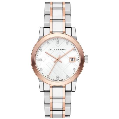 bu9127 burberry watch|Burberry Ladies Diamond Check Stamped Watch BU9127.